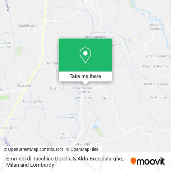 Emmebi di Tacchino Dorella & Aldo Braccialarghe map