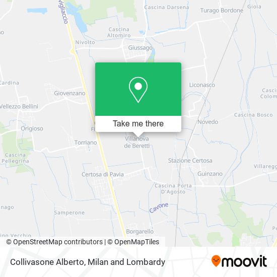 Collivasone Alberto map