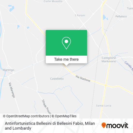 Antinfortunistica Bellesini di Bellesini Fabio map
