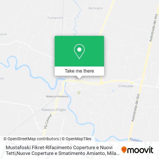 Mustafoski Fikret-Rifacimento Coperture e Nuovi Tetti,Nuove Coperture e Smatimento Amianto map