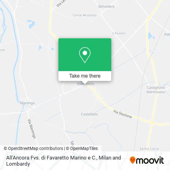 All'Ancora Fvs. di Favaretto Marino e C. map