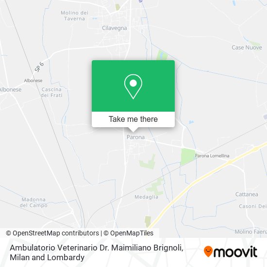 Ambulatorio Veterinario Dr. Maimiliano Brignoli map