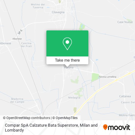 Compar SpA Calzature Bata Superstore map