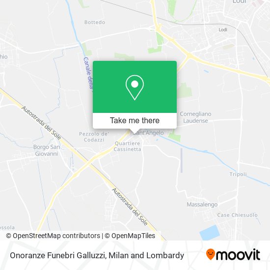 Onoranze Funebri Galluzzi map