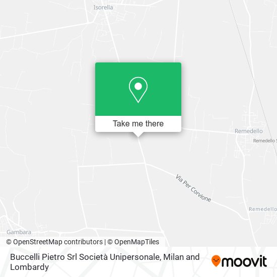 Buccelli Pietro Srl Società Unipersonale map