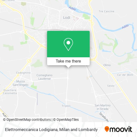 Elettromeccanica Lodigiana map