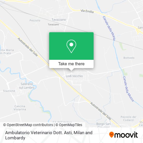 Ambulatorio Veterinario Dott. Asti map