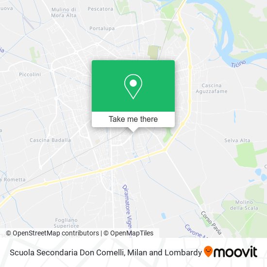 Scuola Secondaria Don Comelli map