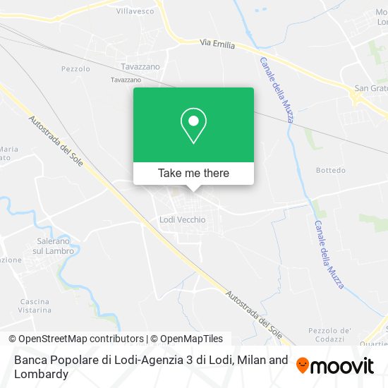 Banca Popolare di Lodi-Agenzia 3 di Lodi map