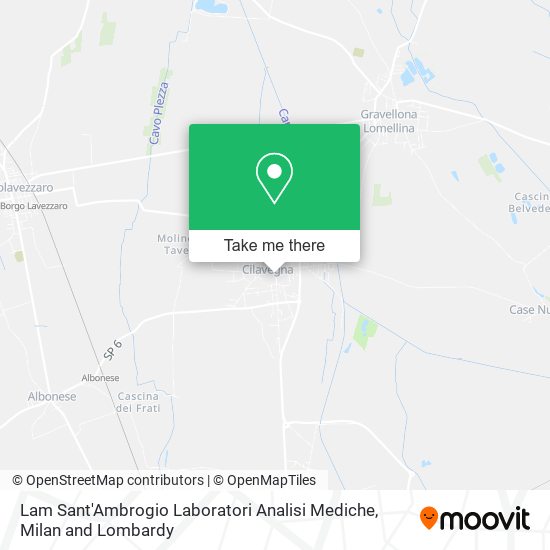 Lam Sant'Ambrogio Laboratori Analisi Mediche map