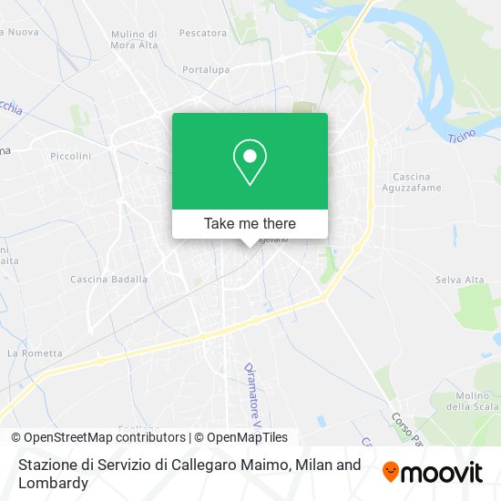 Stazione di Servizio di Callegaro Maimo map