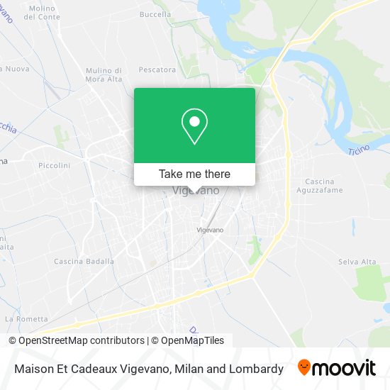 Maison Et Cadeaux Vigevano map