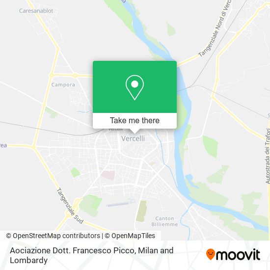 Aociazione Dott. Francesco Picco map