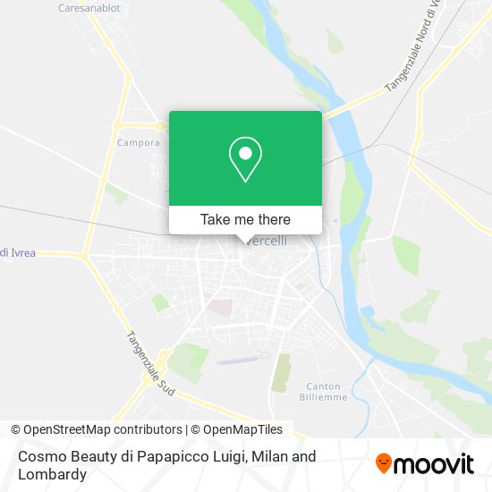 Cosmo Beauty di Papapicco Luigi map