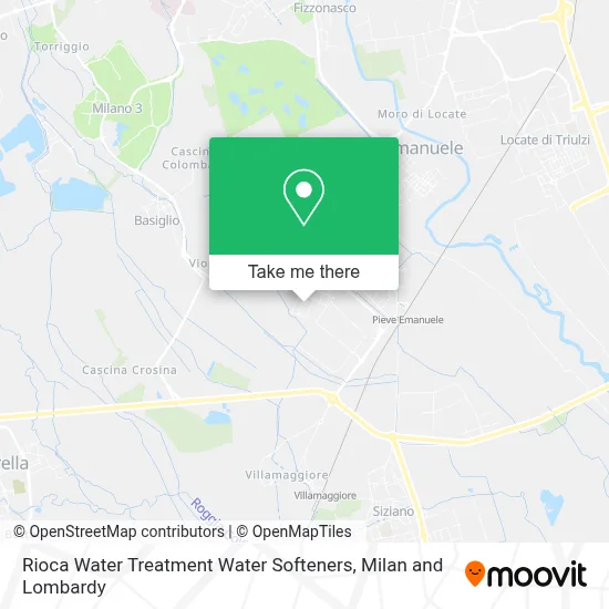 Rioca Water Treatment Water Softeners map