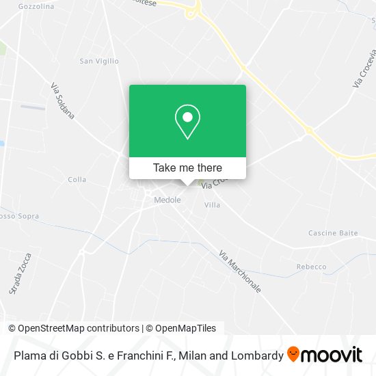 Plama di Gobbi S. e Franchini F. map