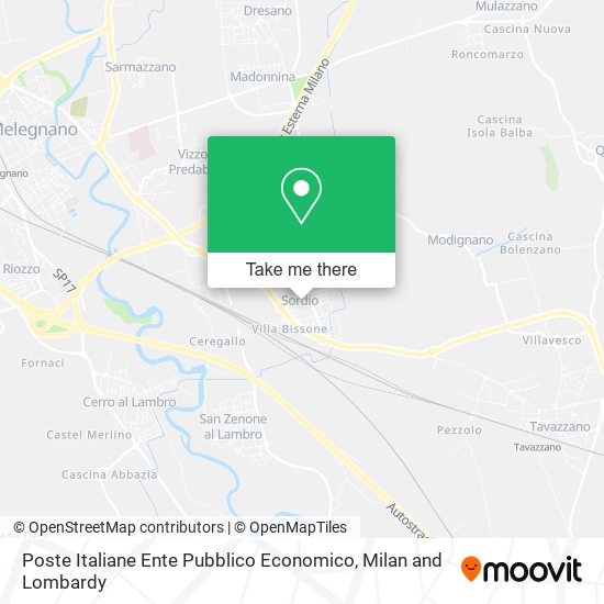 Poste Italiane Ente Pubblico Economico map