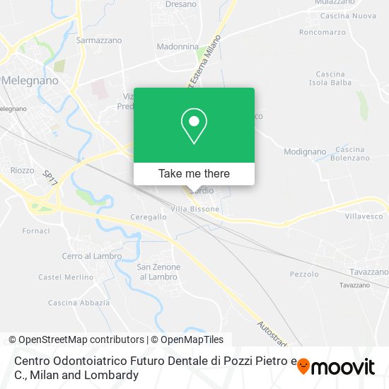 Centro Odontoiatrico Futuro Dentale di Pozzi Pietro e C. map