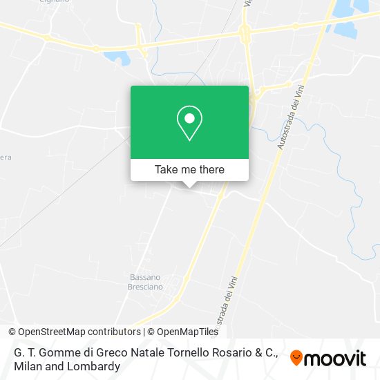 G. T. Gomme di Greco Natale Tornello Rosario & C. map