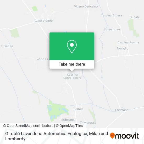 Giroblò Lavanderia Automatica Ecologica map