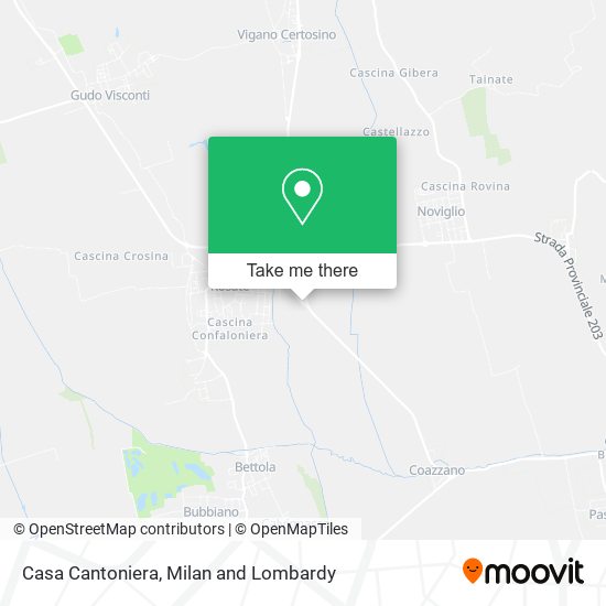 Casa Cantoniera map