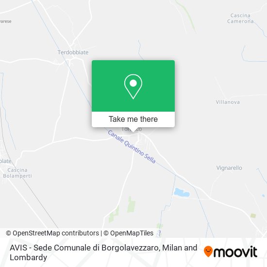 AVIS - Sede Comunale di Borgolavezzaro map