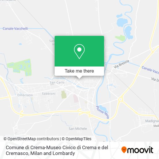 Comune di Crema-Museo Civico di Crema e del Cremasco map