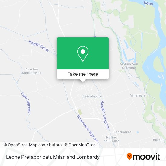 Leone Prefabbricati map