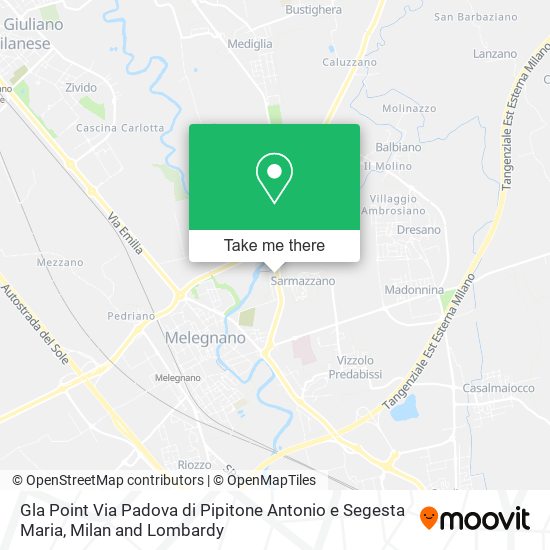 Gla Point Via Padova di Pipitone Antonio e Segesta Maria map