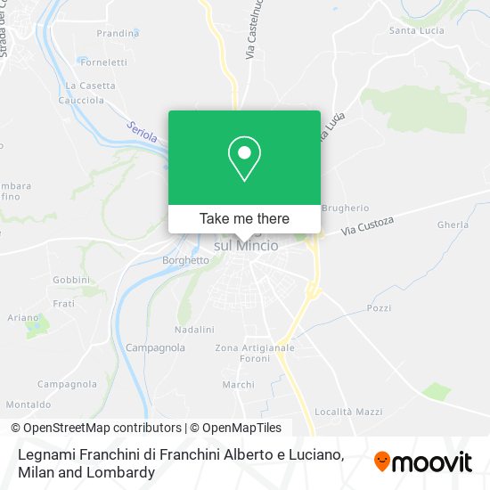 Legnami Franchini di Franchini Alberto e Luciano map