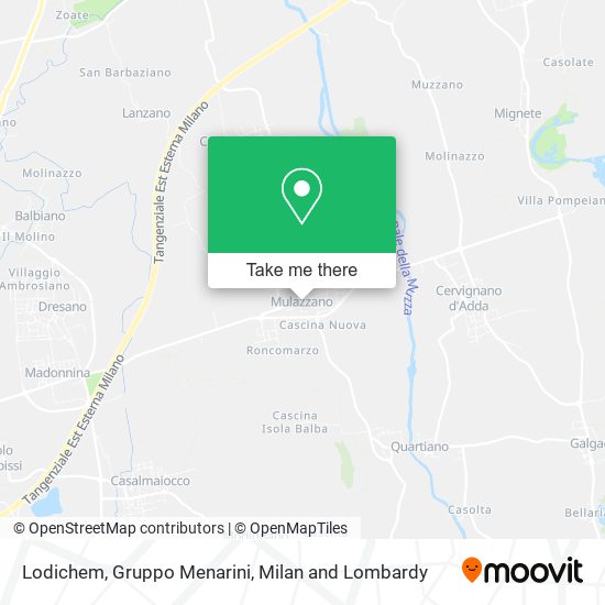 Lodichem, Gruppo Menarini map