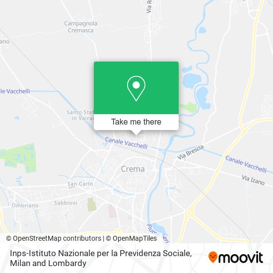 Inps-Istituto Nazionale per la Previdenza Sociale map