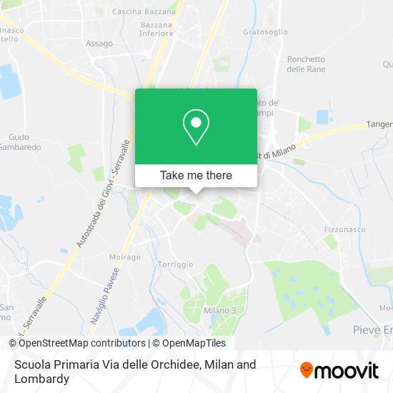 Scuola Primaria Via delle Orchidee map