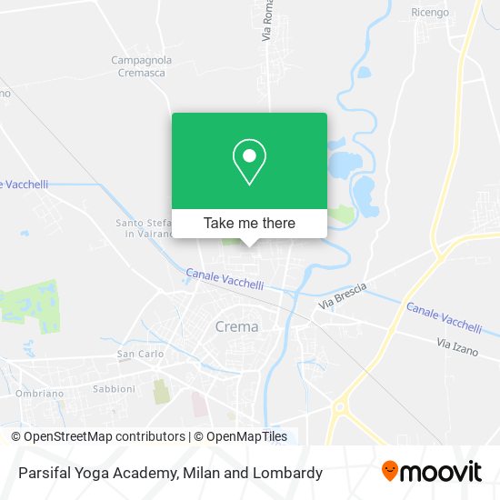 Parsifal Yoga Academy map