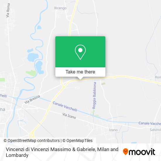 Vincenzi di Vincenzi Massimo & Gabriele map