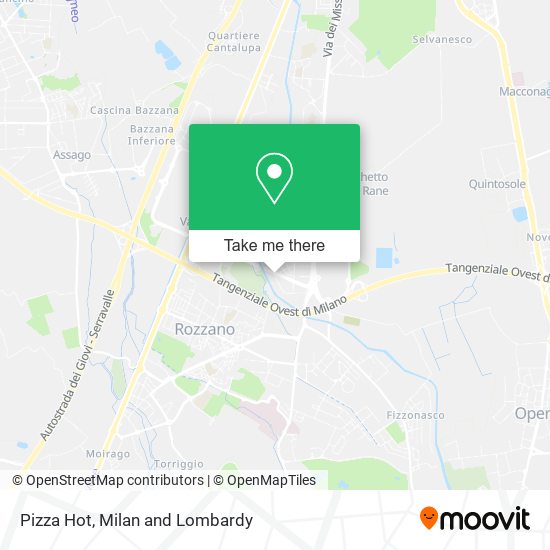Pizza Hot map
