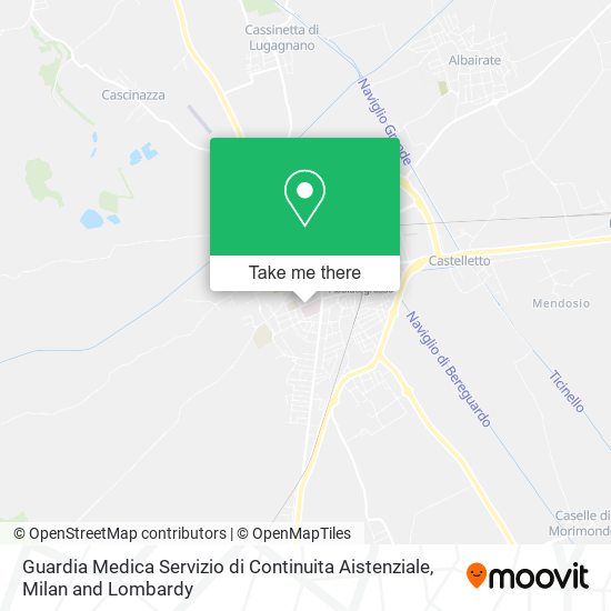 Guardia Medica Servizio di Continuita Aistenziale map