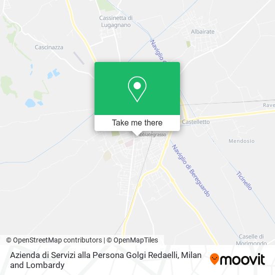 Azienda di Servizi alla Persona Golgi Redaelli map