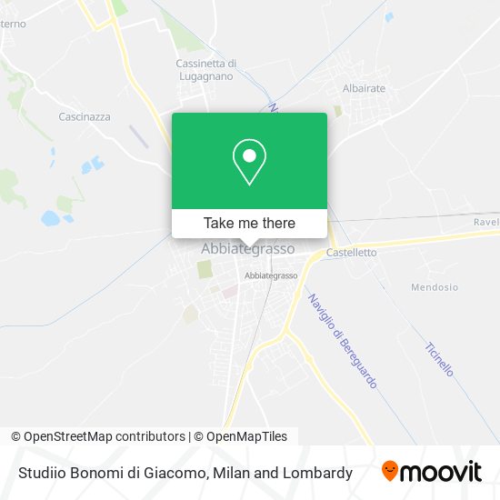 Studiio Bonomi di Giacomo map