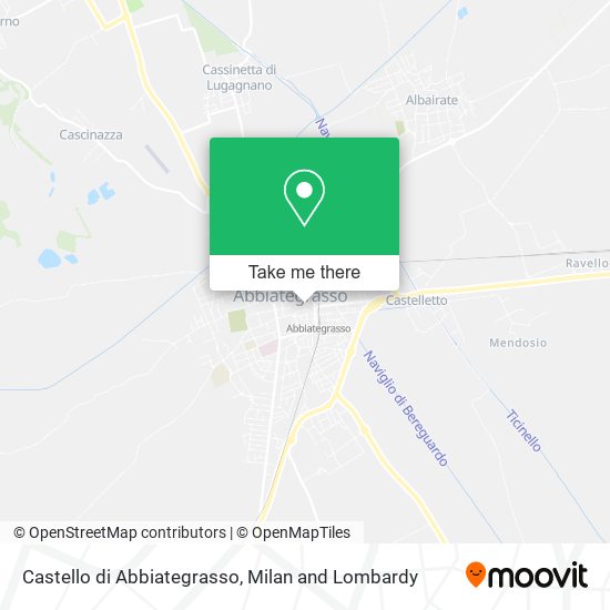Castello di Abbiategrasso map