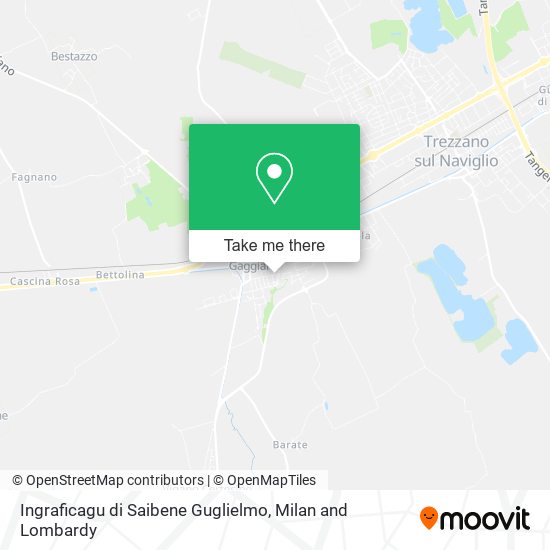 Ingraficagu di Saibene Guglielmo map