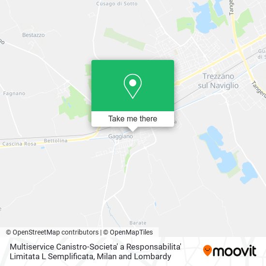 Multiservice Canistro-Societa' a Responsabilita' Limitata L Semplificata map