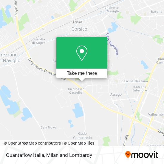Quantaflow Italia map