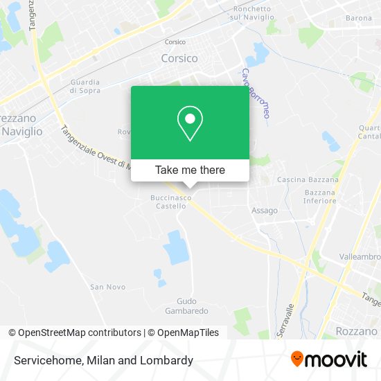 Servicehome map