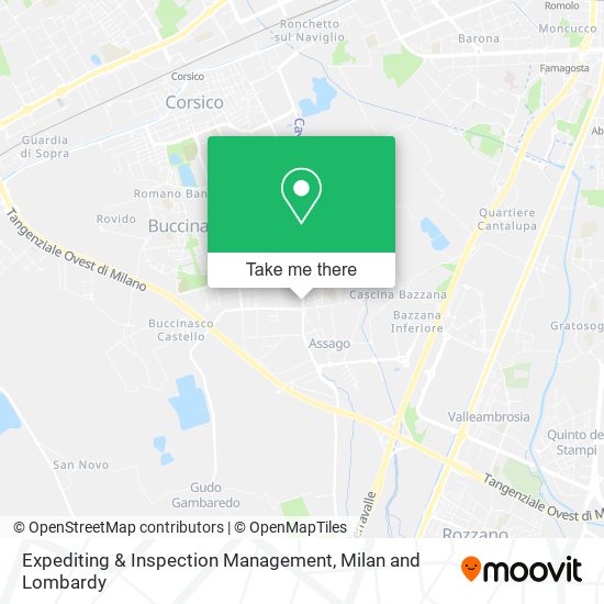 Expediting & Inspection Management map