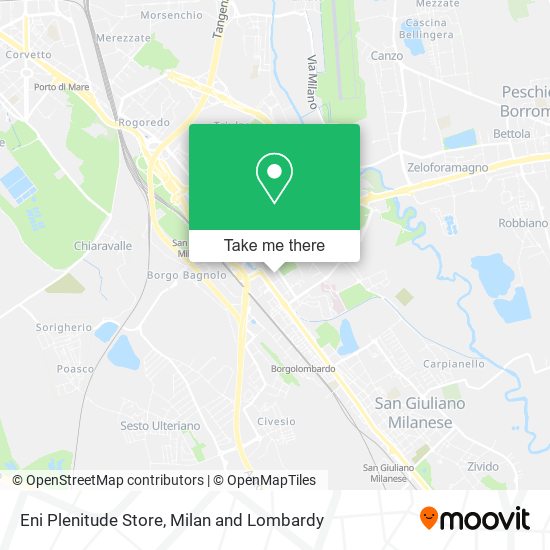 Eni Plenitude Store map