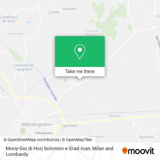 Mony-Gio di Horj Solomon e Grad Ioan map