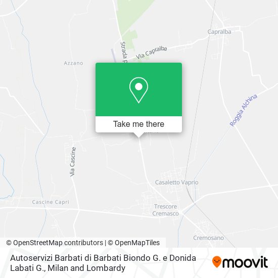 Autoservizi Barbati di Barbati Biondo G. e Donida Labati G. map