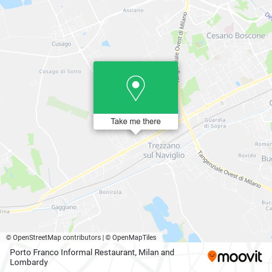 Porto Franco Informal Restaurant map