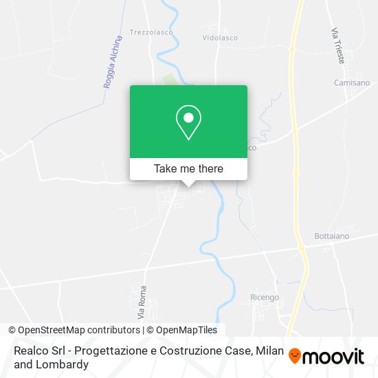 Realco Srl - Progettazione e Costruzione Case map